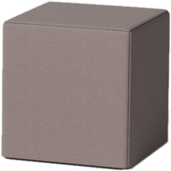 Pouf Papatya Aura quadratischer 45x45 cm (Batyline Eden) Muskatnuss 00563