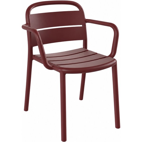 Sessel Papatya Balat-K Granat 77