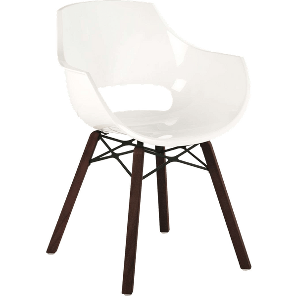 Papatya Opal Sessel Wox Iroko weiß
