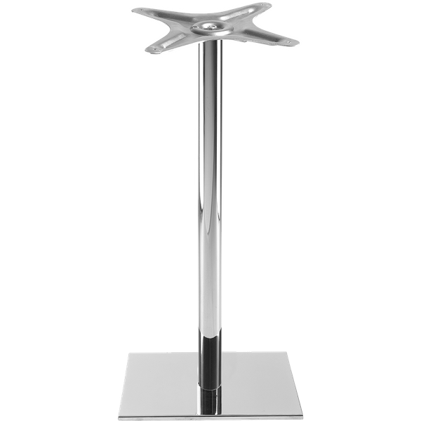 Papatya Modus Tischfuß 38x38x73 cm chrome
