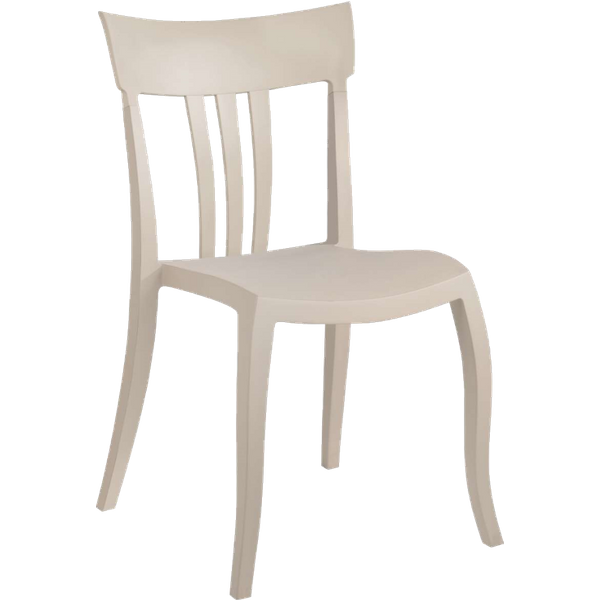 Papatya Trio-S Stuhl hellbeige
