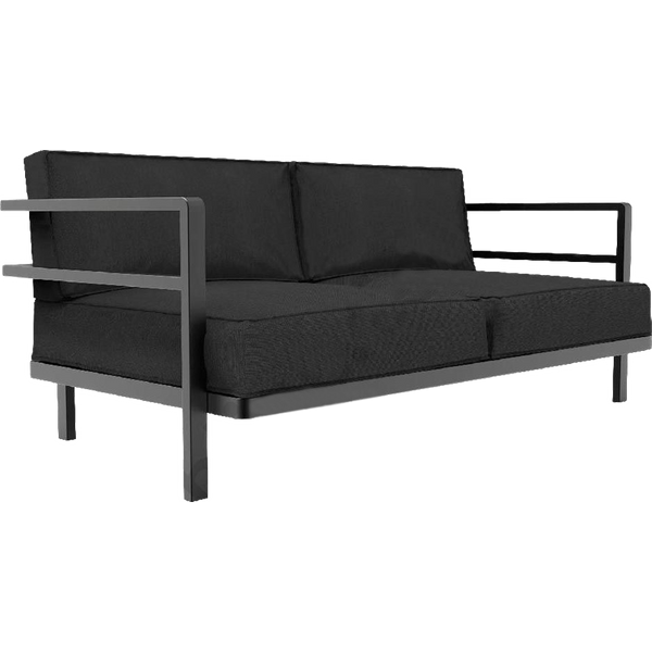 Papatya Loca Sofa LS02 Korpus anthrazitgrau / Webstoff EDEN ANT_00555