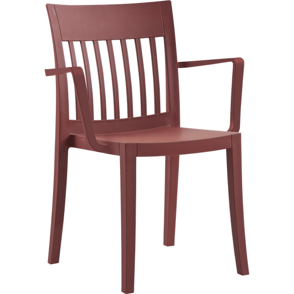 Papatya Eden-K Sessel Matt-Dunkelrot