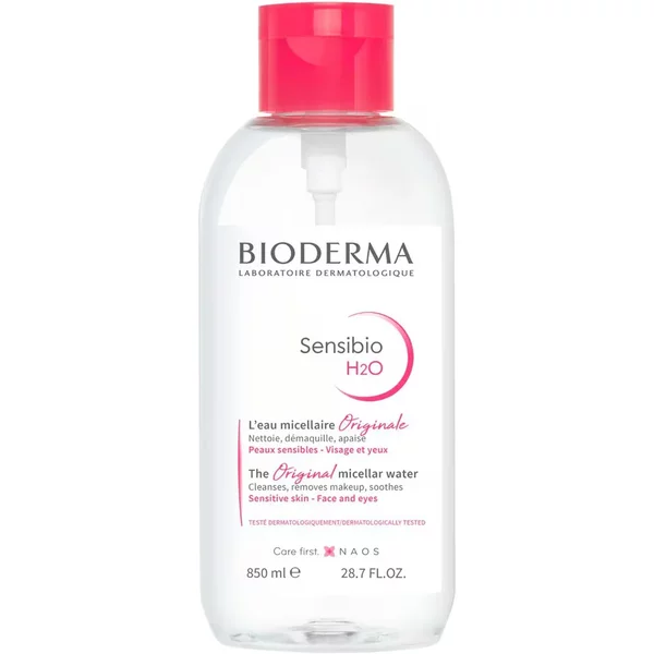 BIODERMA SENSIBIO H2O POMPE 850ML 850 ml