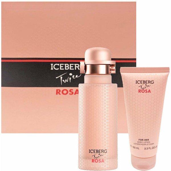 Iceberg Twice Rosa For Her Zestaw - Woda Toaletowa 125 Ml + Balsam Do CiałA 100 Ml-image