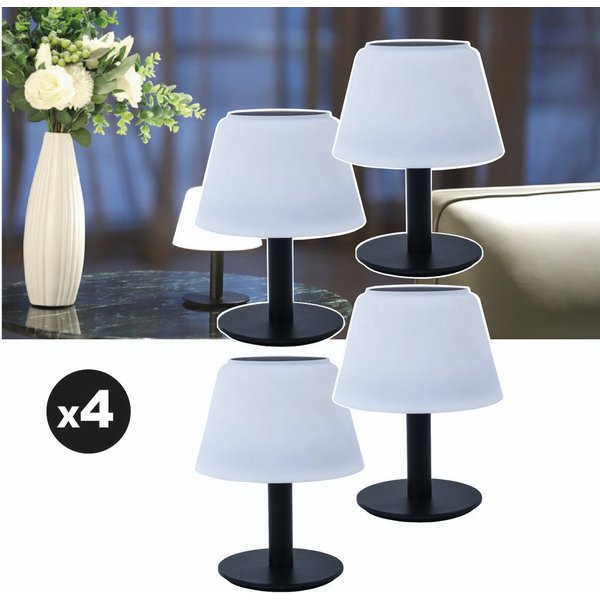 Lot de 4 lampes de table solaires EZIlight® Solar lamp XS10