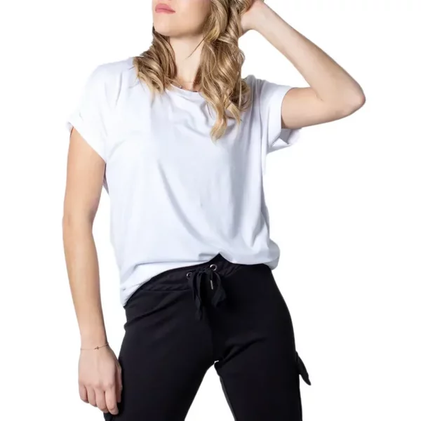 Only Damen Basic Weiß T-Shirt - Komfort & Stil FüR Warme Tage, GrößE Xs-image