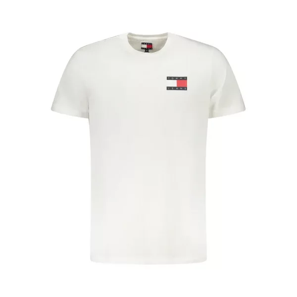 Tommy Hilfiger Herren Kurzarm T-SHIRT Weiss, GrößE Xl-image