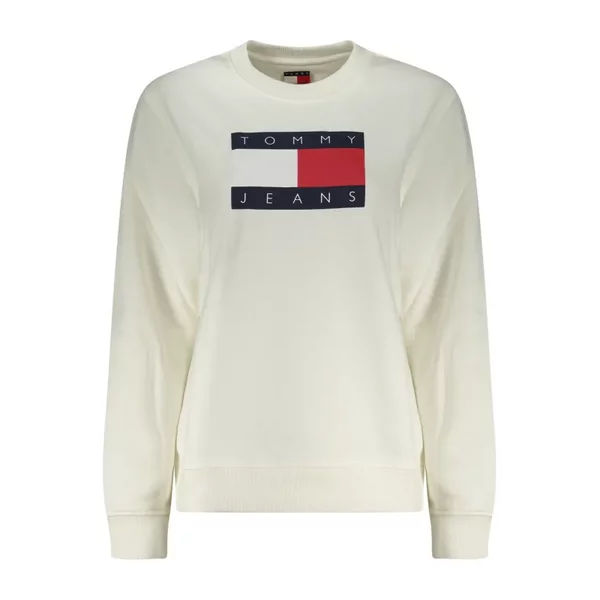 Tommy Hilfiger DAMEN-SWEATSHIRT Mit Reissverschluss, Weiss, GrößE S-image