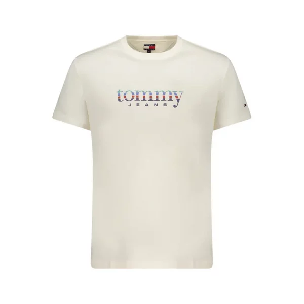 Tommy Hilfiger HERREN-T-SHIRT Mit Kurzen ÄRmeln, Weiss, GrößE Xl-image