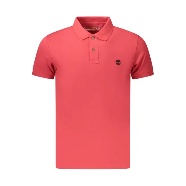 Timberland Herren-Poloshirt Mit Kurzen ÄRmeln, Rot, GrößE L-image