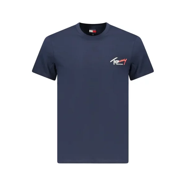 Tommy Hilfiger HERREN-T-SHIRT Mit Kurzen ÄRmeln, Blau, GrößE L-image