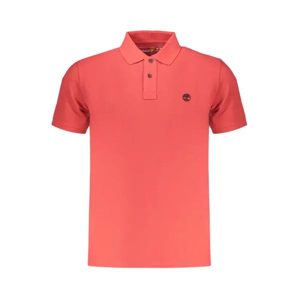 Timberland Herren-Poloshirt Mit Kurzen ÄRmeln, Rot, GrößE L-image