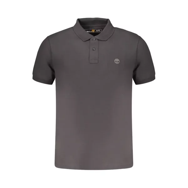 Timberland Herren-Poloshirt Mit Kurzen ÄRmeln, Schwarz, GrößE L-image