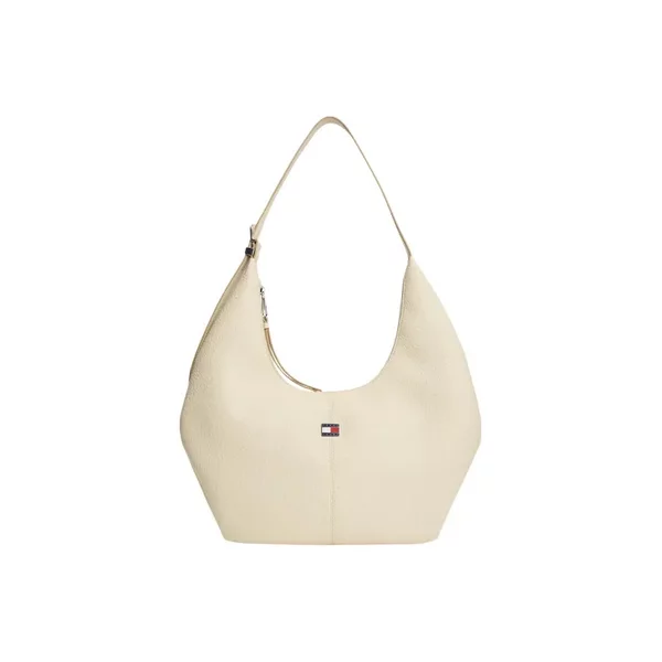 Tommy Hilfiger Tjw Slouchy City Hobo Damen Handtasche Beige, GrößE Unica-image