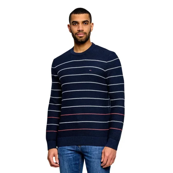 Tommy Hilfiger Jeans 519725 Herren Pullover Blau, GrößE L-image