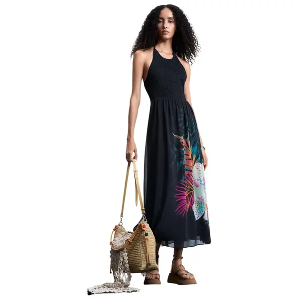 Desigual 26SWVW66 Damen Kleid Schwarz, GrößE Xs-image