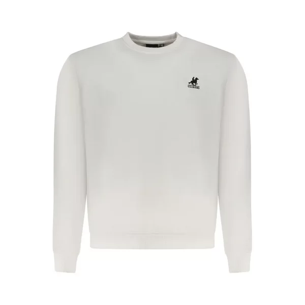 Us Polo Langarm Sweatshirt Rundhals Stickerei Logo, GrößE S-image