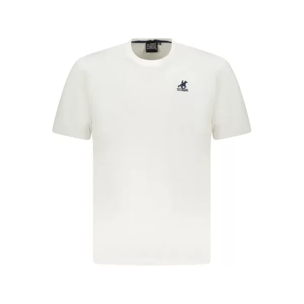 Us Grand Polo Kurzarm Tshirt Rundhals Logo Stickerei Weiß, GrößE S-image