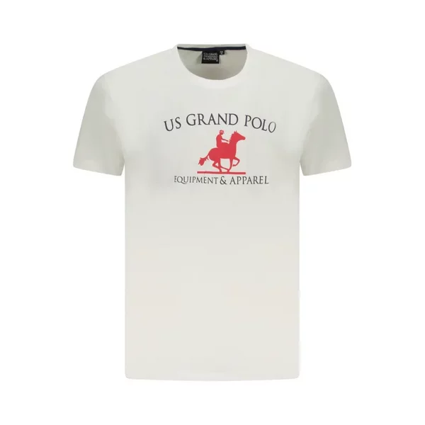 Kurzarm Tshirt Rundhals Logo Us Grand Polo, GrößE M-image