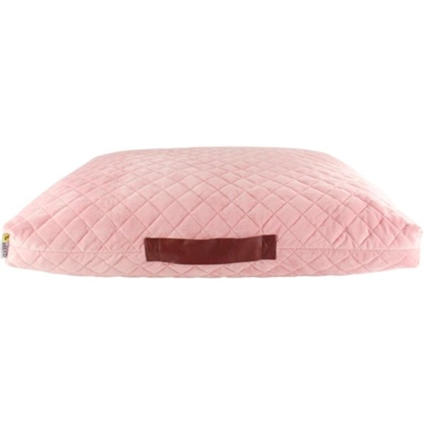BeOneBreed rosa quiltad hundbädd - Medium