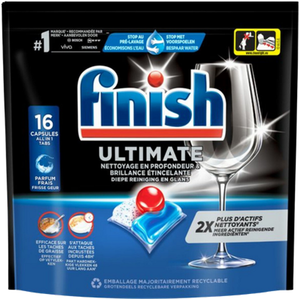 Finish Ultimate Original Diskmaskinstabletter - 16 st