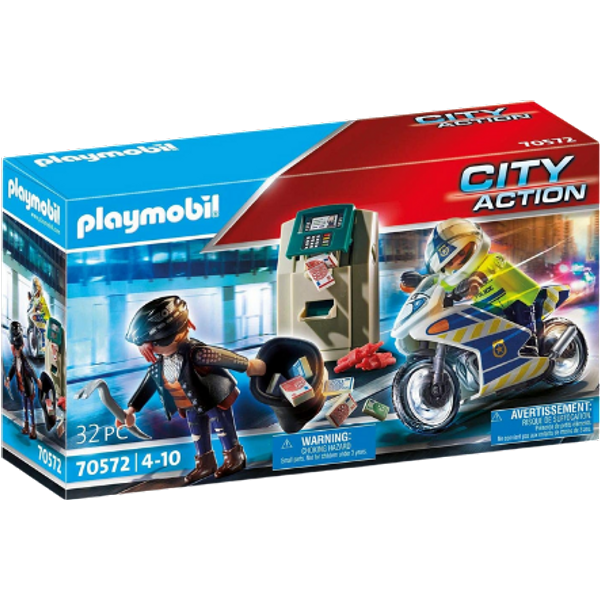 Playmobil City Action Polismotorcykel - 70572