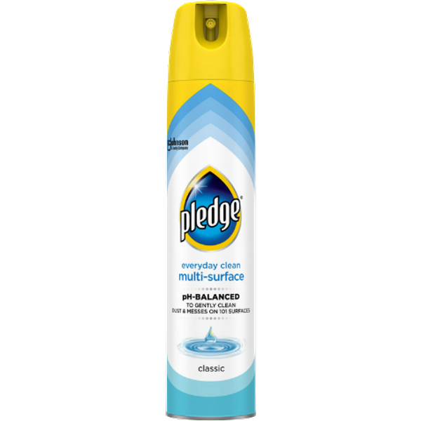 Pledge Everyday Clean Classic Rengöringsspray för Flera Ytor - 250 ml
