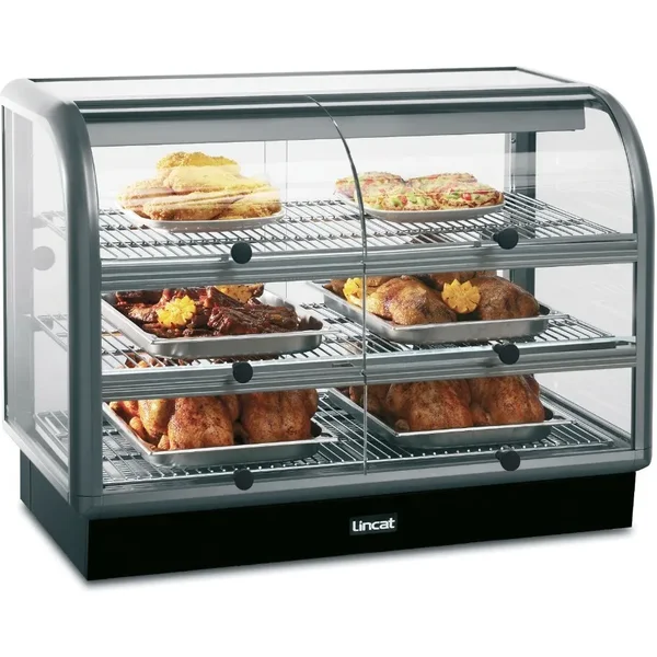 C6H/100S - Lincat Seal 650 Series Counter-top Curved Front Heated Merchandiser