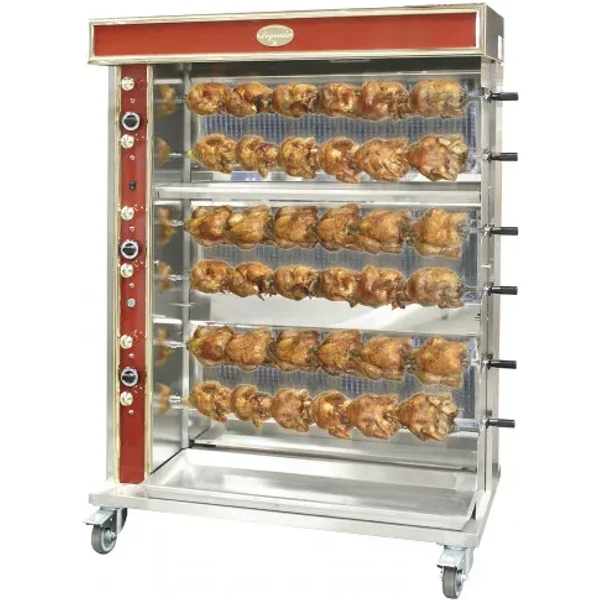 Inotech Legend ITL34 (Wide) Wall Of Flame Rotisserie 4 Spit