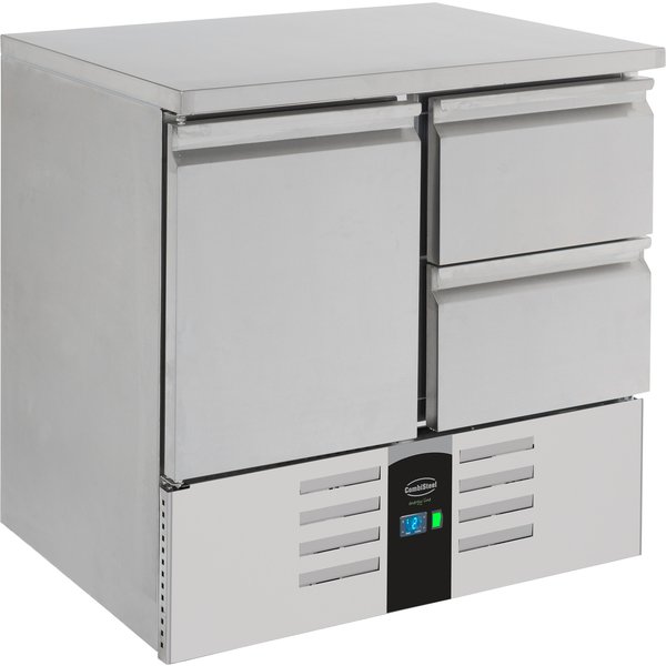Combisteel Energy Line 1-Door 2-Drawer Counter with Evaporator - 257 L