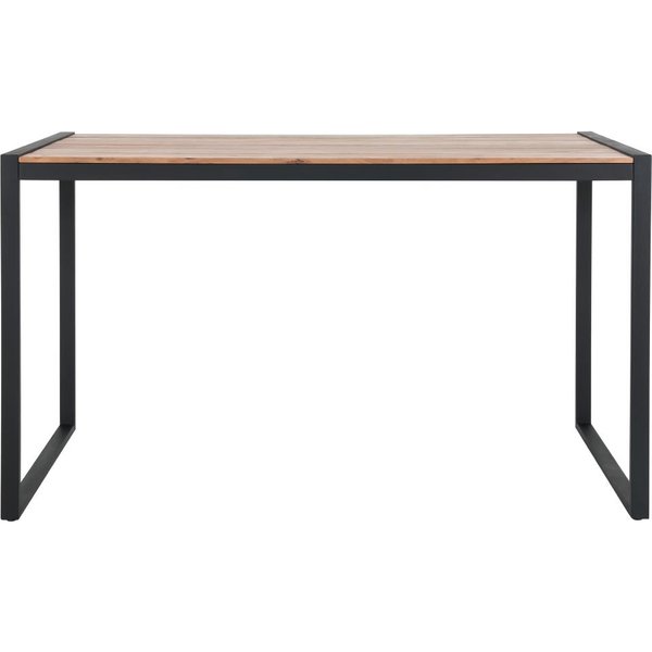 Bolero Steel and Acacia Industrial Bar Table 1800x900mm
