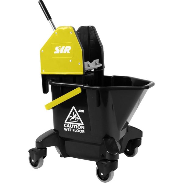 SYR TC20-R Kentucky Mop Bucket and Wringer 13L Yellow