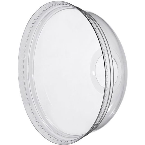 95mm Clear Greenspirit rPET Dome Lid S/Slot (JC2) (16x50)