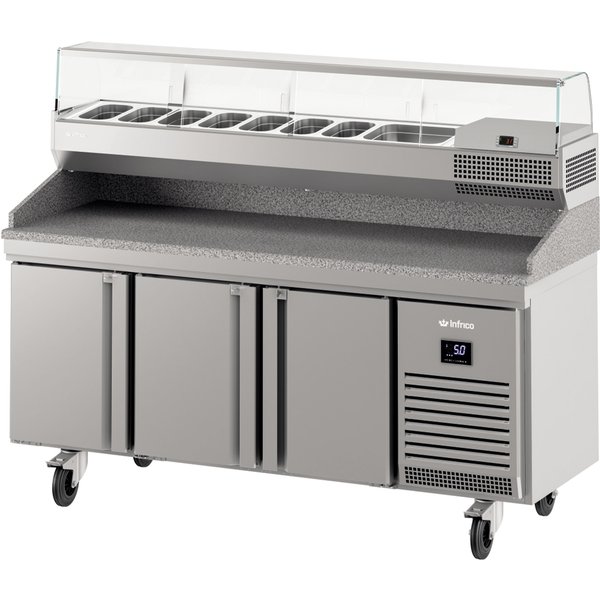Infrico MPG1980COMBO American Line COMBO / MPG COMBO Series – Pizza Prep Tables