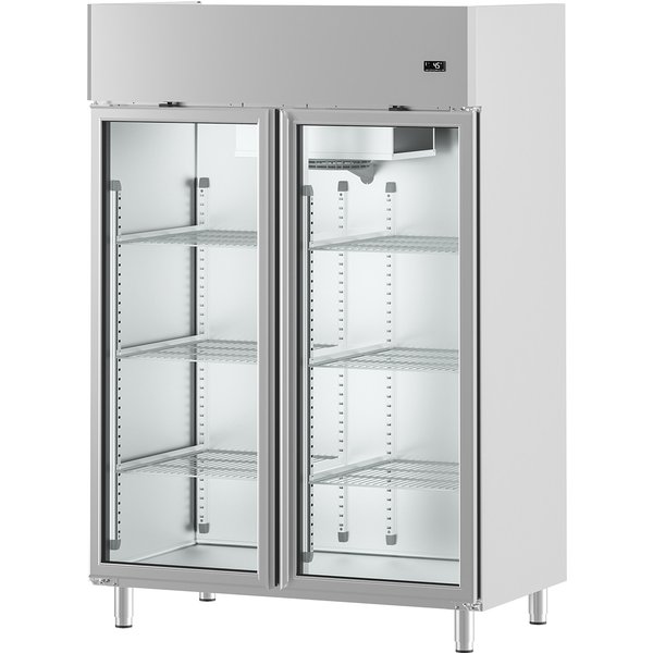 Infrico IAG1402CR I-Line IAG 700/1400 Series – Glass Door Reach-In Refrigerators GN 2/1