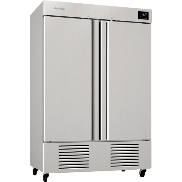Infrico AN49MX American Line Cabinet Mixto Gn 2/1 Series – Reach In Refrigerator And Freezer GN 2/1 (GN 2/1)