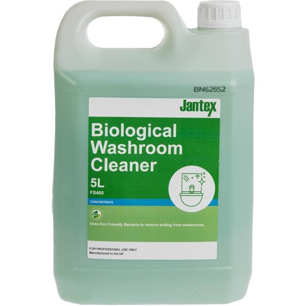 Jantex Green Biological Washroom Cleaner Concentrate 5Ltr