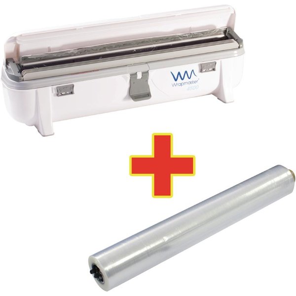 Special Offer Wrapmaster 4500 Dispenser and 3 x 300m Cling Film