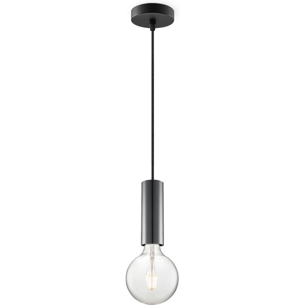Home sweet home hanglamp Saga zwart Globe g125 - helder