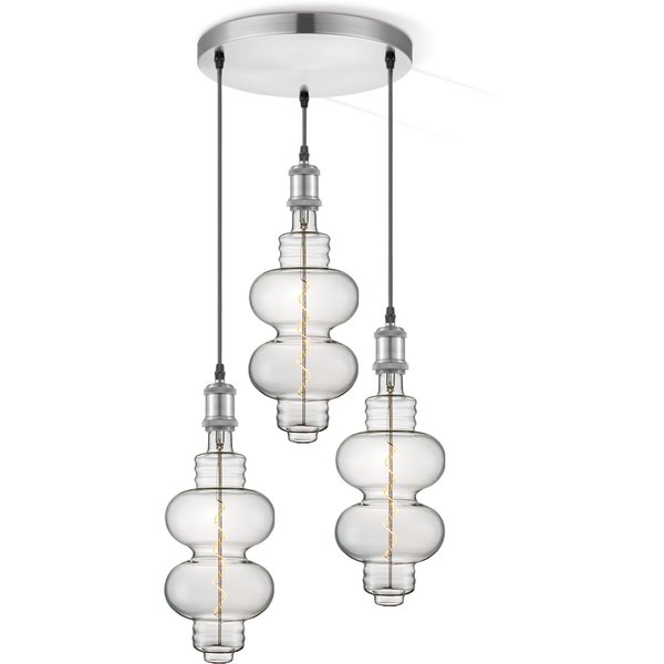 Home sweet home hanglamp Vintage 3L Diabolo - helder