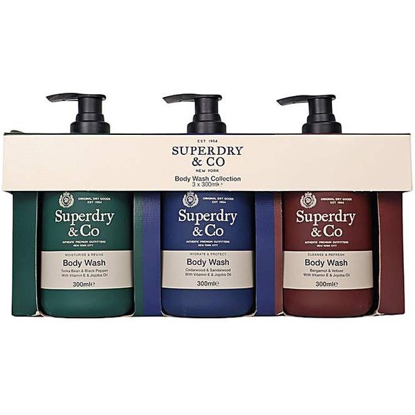 Superdry Body Wash Trio Set