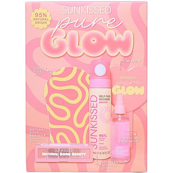 Sunkissed Pure Glow Tanning Set - Sunkissed - Size: 300ML