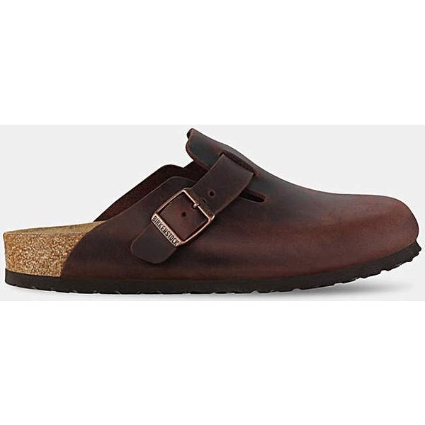 Birkenstock Leather Boston Clogs Habanna - Birkenstock - Size: EU 43 - UK 9