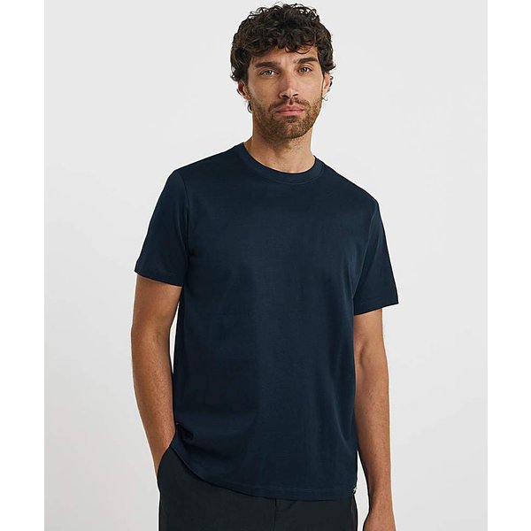 Folio Mercerised Supima Cotton T-Shirt Navy - Folio - Size: S 36/38