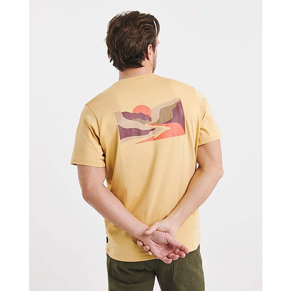 Columbia Explorers Canyon Back T-Shirt Sand - Columbia Sportswear - Size: S
