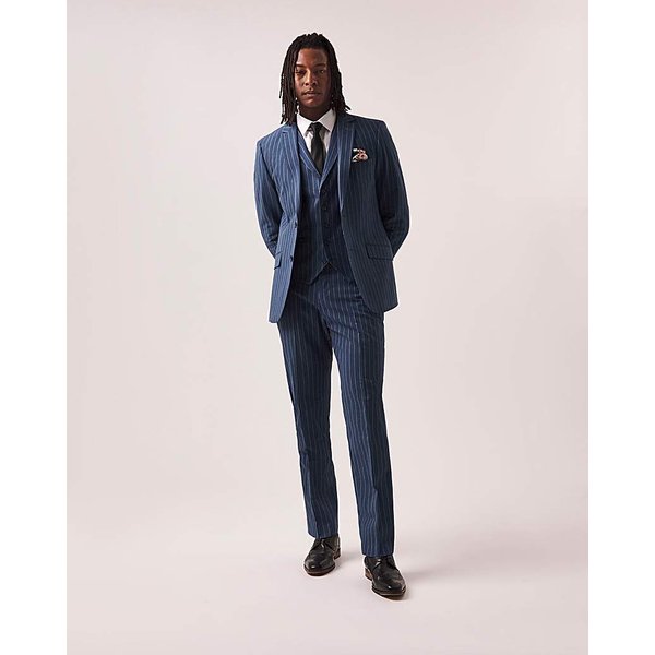 Joe Browns Striped Linen Suit Trousers