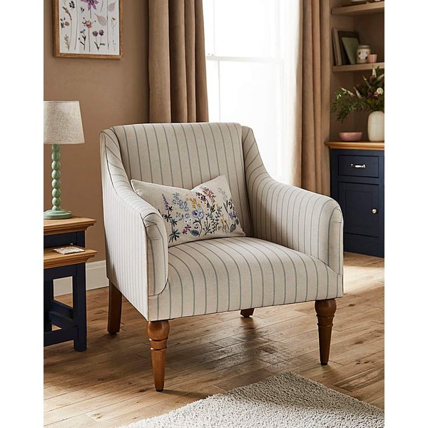 Julipa Everly Stripe Accent Chair