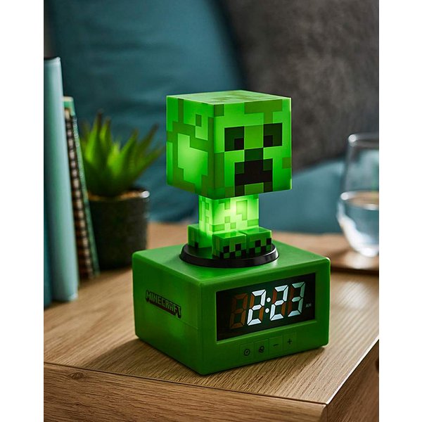 Minecraft Creeper Alarm Clock - Minecraft
