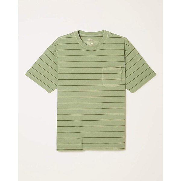 FatFace Compton Stripe T-Shirt Mint - FatFace - Size: 2XL TALL